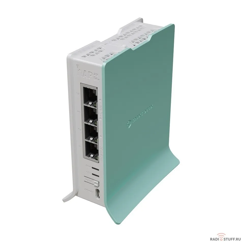 Mikrotik L41G-2axD Маршрутизатор Hap AX lite, AX600, Wi-Fi 6, 4*RJ45 *1Gbit