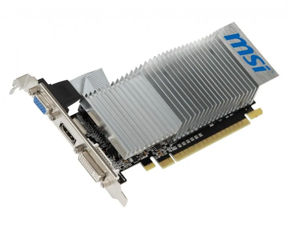 Видеокарта PCIE16 GT210 1GB GDDR3 N210-1GD3/LP MSI