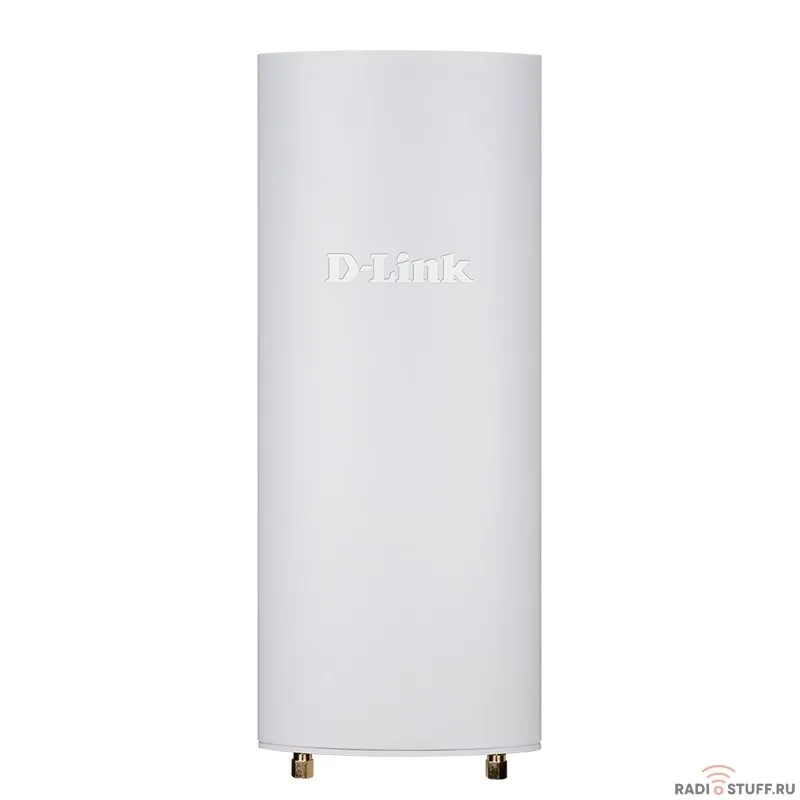 D-Link DWL-6720AP/UN/A1  Внешняя беспроводная двухдиапазонная унифицированная точка доступа AC1300 с поддержкой PoE. Питание осуществляется только по PoE