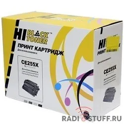 Hi-Black CE255X  Картридж для принтеров  LaserJet P3015, черный, 12500 стр.