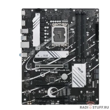 ASUS PRIME H770-PLUS D4 {LGA1700 4xDDR4 4xSATA3 3xM.2 RAID HDMI DP ATX}