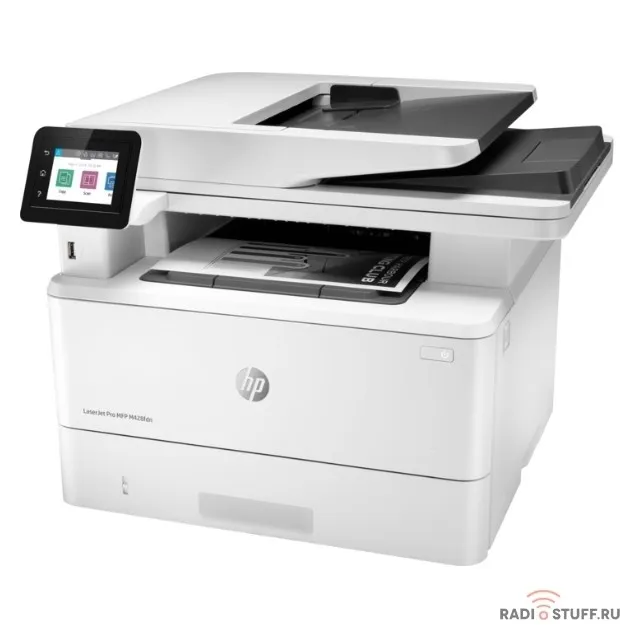 HP LaserJet Pro MFP M428fdn RU (W1A29A) {p/c/s/f A4, 4800x600 dpi, 38ppm, 512 МБ, дуплекс, USB, LAN} 