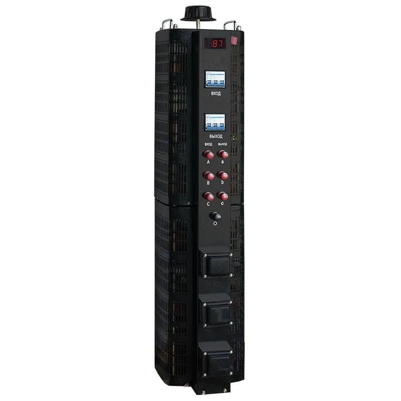ЛАТР ЭнергияBlack Series  3Ф TSGC2-30кВА 30А (0-300V) цифр.