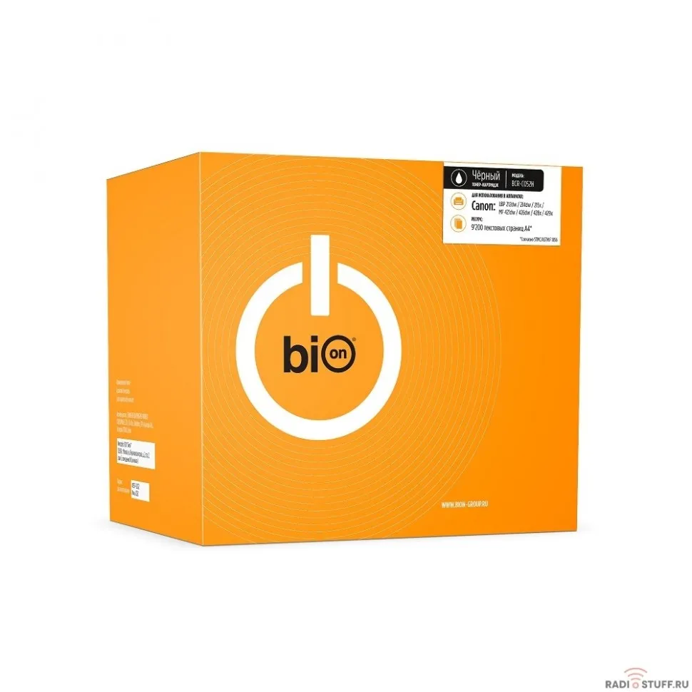 Bion C052H Картридж для Canon LBP 212dw/214dw/215x/MF 421dw/426dw/428x/429x (9200  стр.), Черный