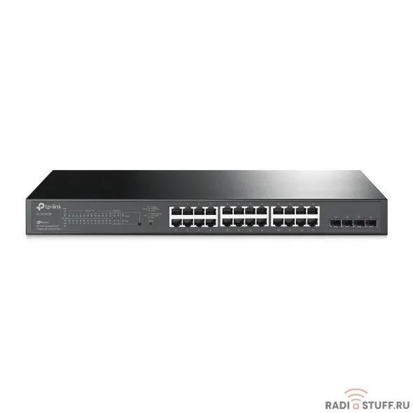 TP-Link TL-SG2428P JetStream гигабитный Smart коммутатор на 24 порта PoE+ и 4 SFP-слота SMB