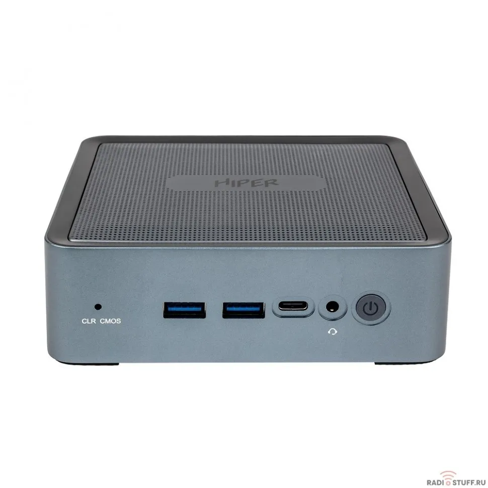 Hiper I5124R16N5WPG Nettop Hiper ED20 i5 12400P/16Gb/SSD512Gb Iris Xe/W11Pro/black