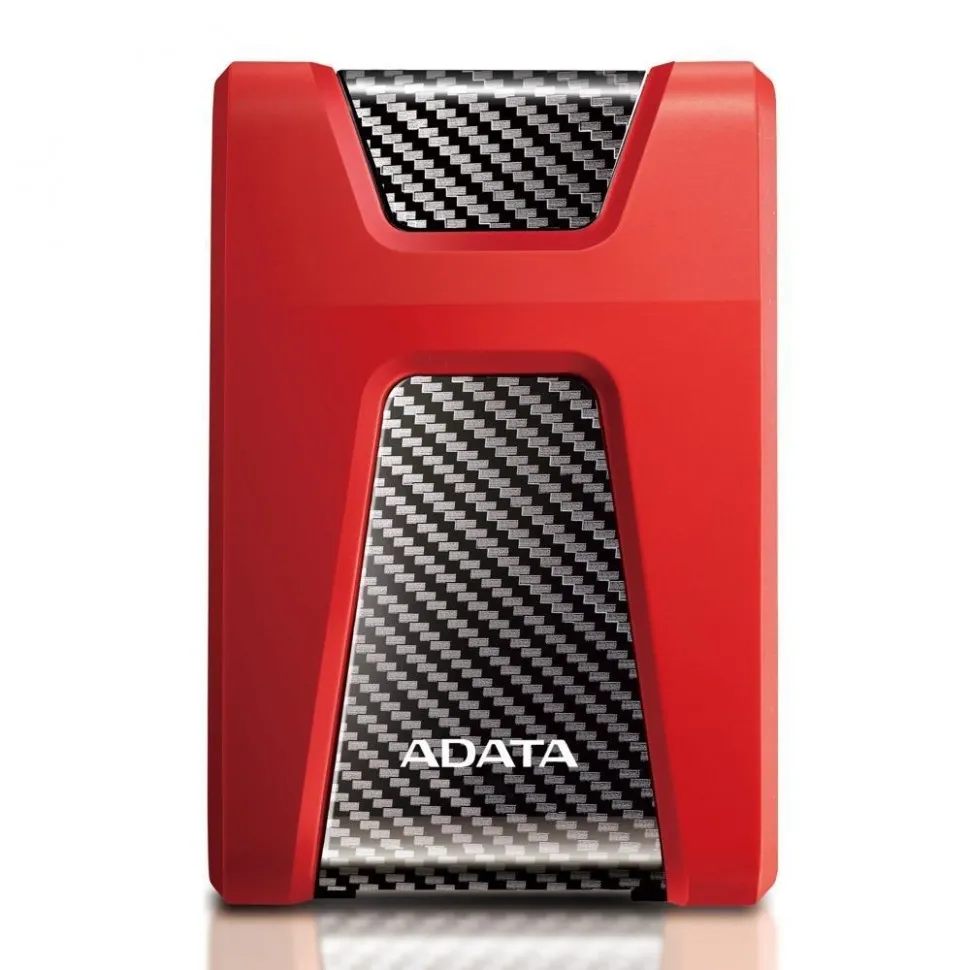 Жесткий диск USB3.1 2TB EXT. 2.5" RED AHD650-2TU31-CRD ADATA