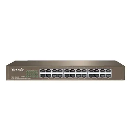 Коммутатор 24PORT 10/100M TEF1024D TENDA