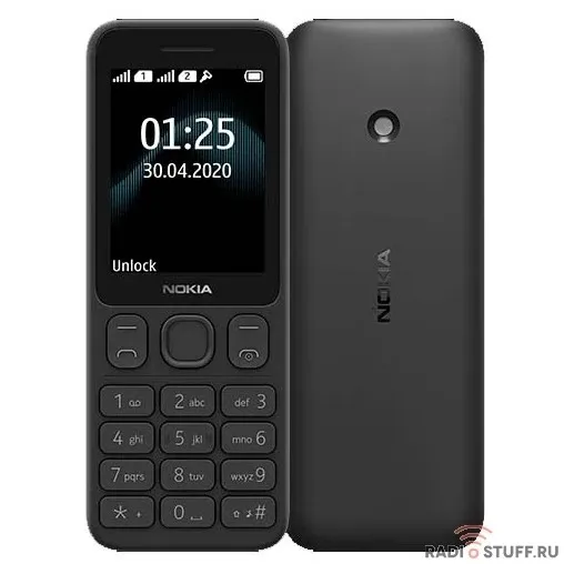 NOKIA 125 TA-1253 DS EAC UA BLACK [16GMNB01A17]