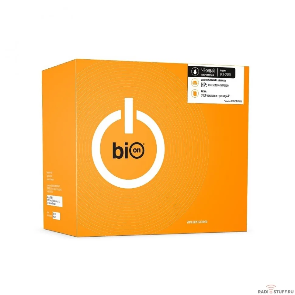 Bion CF231A Картридж для HP LaserJet M206/MFP M230 (5000  стр.), Черный
