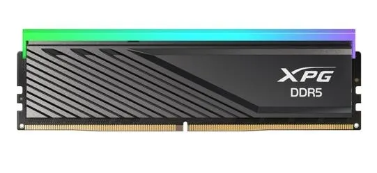 Memory Module ADATA XPG SPECTRIX D60G RGB DDR4 Общий объём памяти 8Гб Module capacity 8Гб Количество 1 4133 МГц Множитель частоты шины 19 1.4 В RGB серый AX5U6400C3216G-SLABRBK