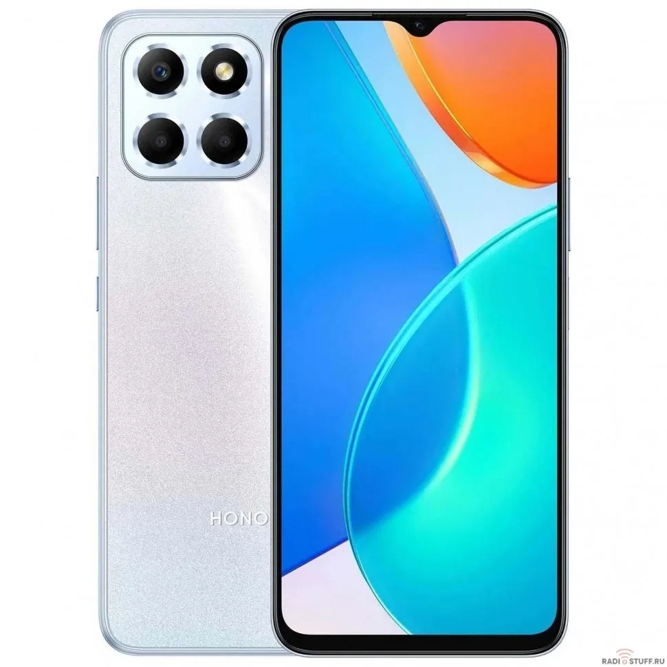 Honor X6 серебристый титан [5109AJKU]
