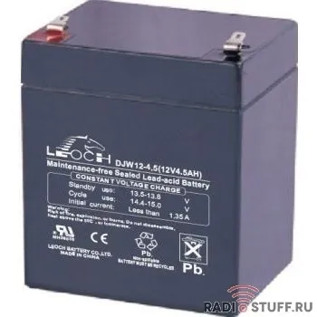 Leoch Батарея DJW12-4.5 (12V 4,5Ah)