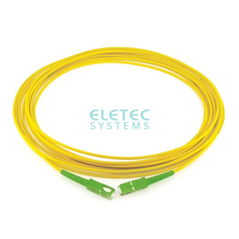 Патч-корд simplex SM SC/APC-SC/APC,3.0 мм 9/125 LSZH, 3м