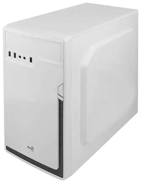 Корпус Aerocool Cs-100 Advance White, mATX, без БП, 2x USB2.0 +1x USB3.0