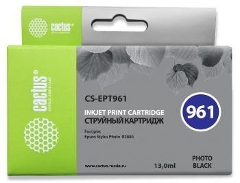 Картридж PHOTO BLACK 13ML CS-EPT961 CACTUS