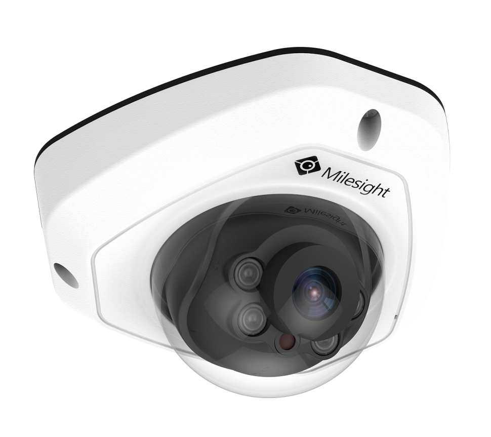 Kупольная антивандальная IP-камера MS-C2973-PB, 2Мп, Milesight