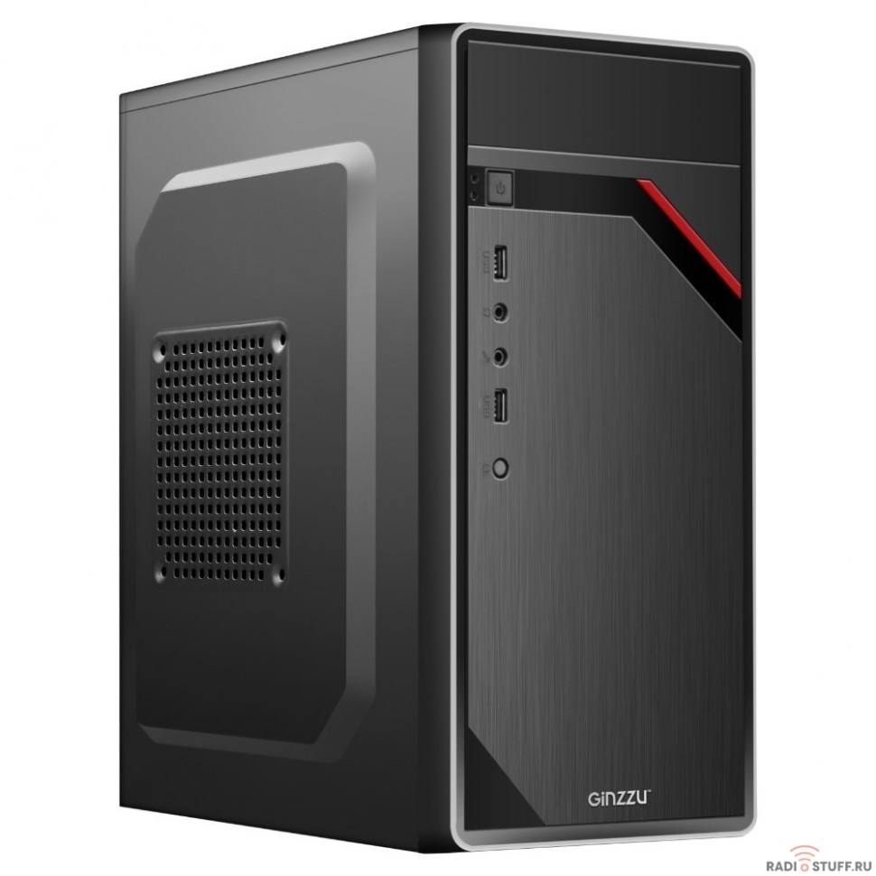 Ginzzu D180 2*USB 2.0,AU (450W)