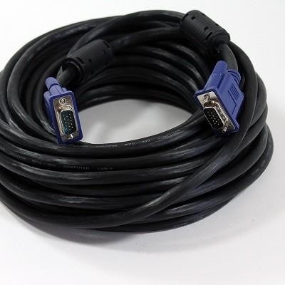Кабель VCOM 10m SVGA 15M-15M 2 фильтра VVG6448-10MC