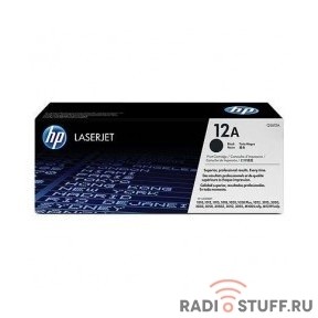 Картридж лазерный HP Q2612AC черный (2000стр.) для HP LJ 1010/1012/1015/1018/1020/1022 (техн.упак)