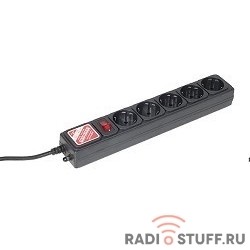 PowerCube Фильтр  B, 3.0м, 5 евророзеток (SPG-B-10-Black), черный