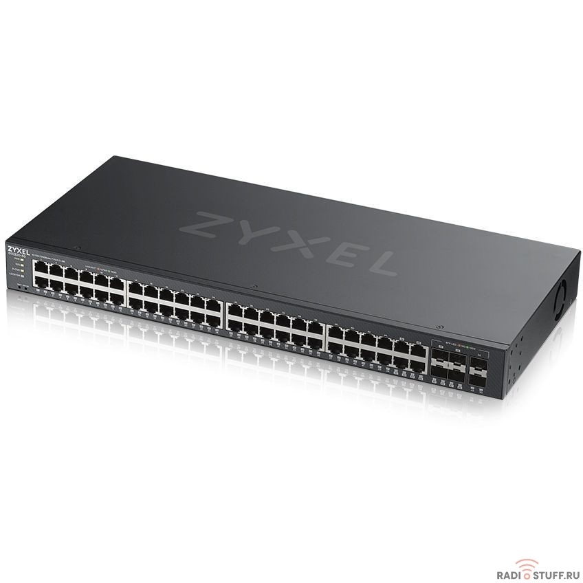 ZYXEL GS2220-50-EU0101F Коммутатор NebulaFlex Pro 48G 2SFP управляемый
