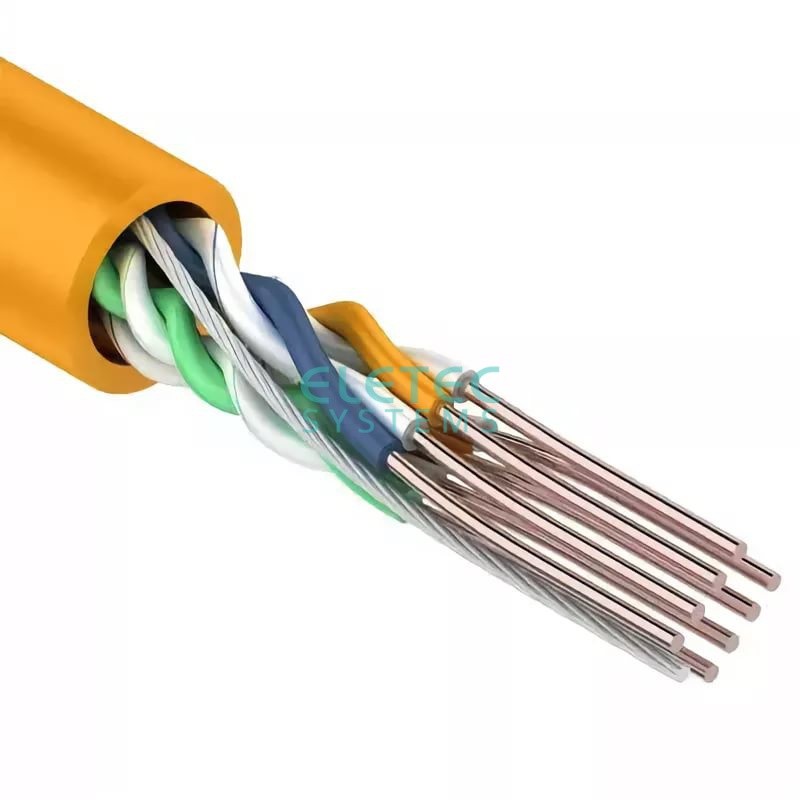 Кабель UTP 5E Eletec 4x2xAWG24 LSZH,305м, медь