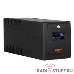 Exegate EP285511RUS ИБП ExeGate SpecialPro Smart LLB-1600.LCD.AVR.EURO.RJ.USB <1600VA/950W, LCD, AVR, 4 евророзетки, RJ45/11, USB, Black>