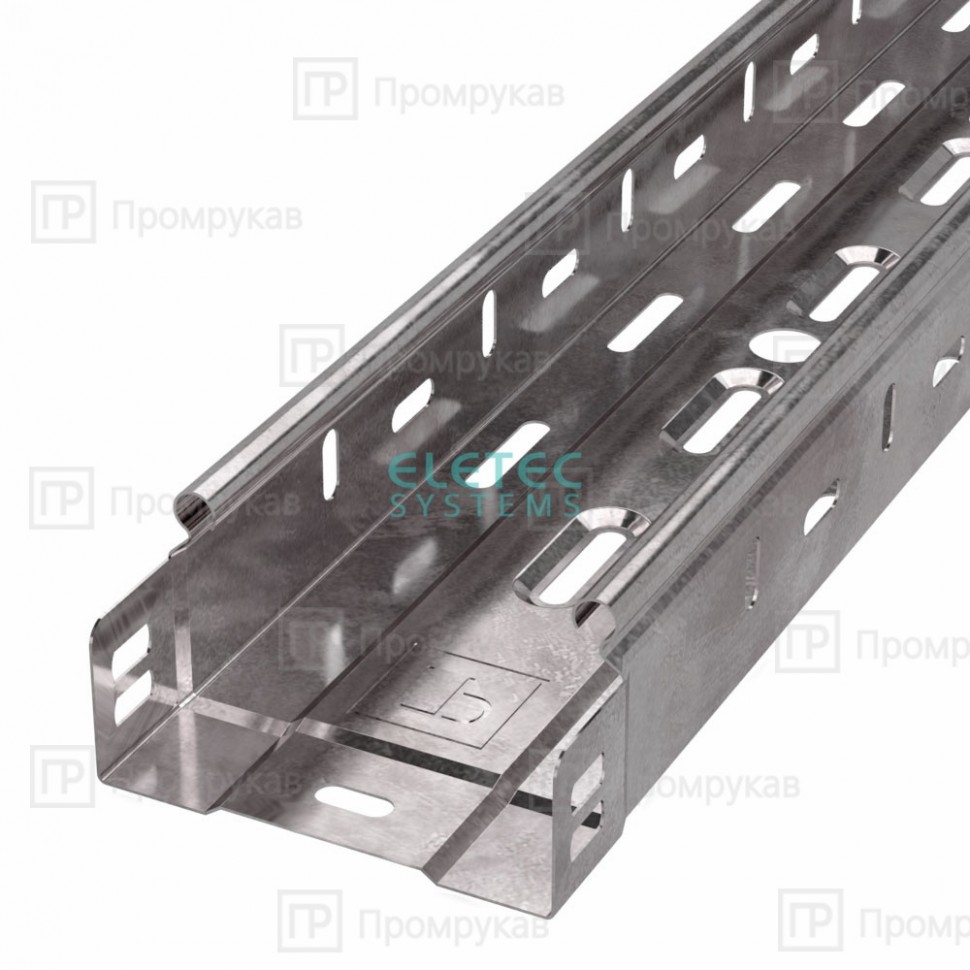Лоток перфорированный Стандарт 150х80х3000 (6 м/уп) Промрукав