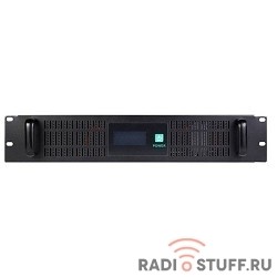 SVC, RTO-1.5K-LCD ИБП, Л-И., 1.5кВА/0.9кВт, Вход:220В, AVR:165-270В, Вых.:220В±10%, 50/60±0.5Гц, АКБ 2*12В/9Ач,LCD-дисплей, 2U, Стоечный 19