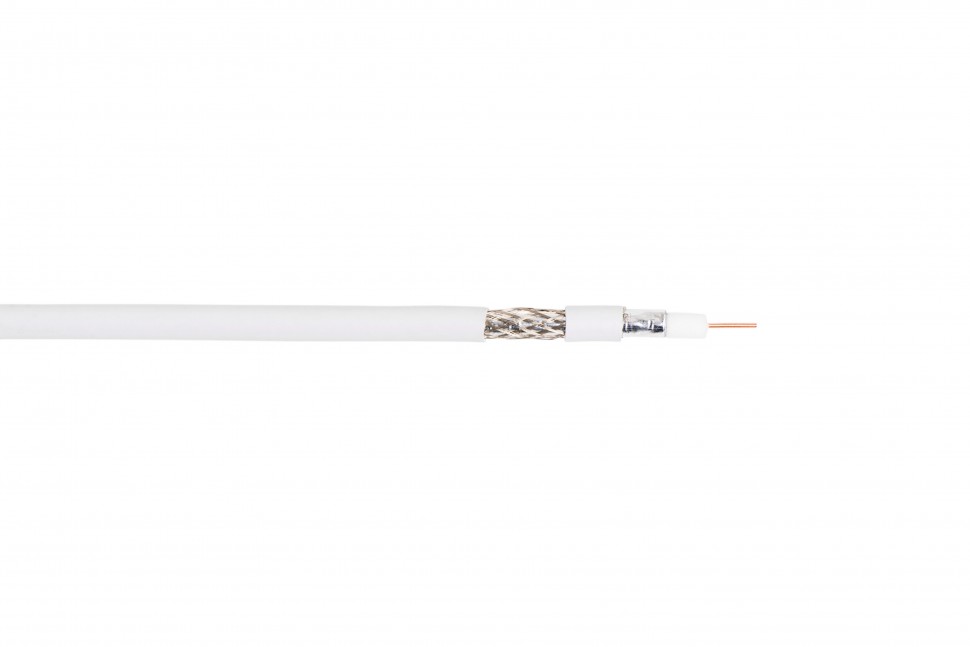 Кабель коаксиальный SAT 50 M/Cu 75 Ом, 100 м