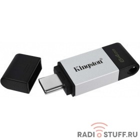 Kingston USB Drive 64GB USB 3.2 Gen 1, USB-C Storage DT80/64GB