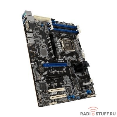 Asus P12R-E ATX {LGA 1200, 4x DDR4 DIMM (to 128GB ECC UDIMM), 6x USB 3.0 (4 rear), 8x SATA (4 in MiniSAS HD), 1x PCIE x16/x8, 1x PCIE x8, 1x PCIE x4, 2xM.2 22110, LAN 2x 1Gb, Video AST2600}